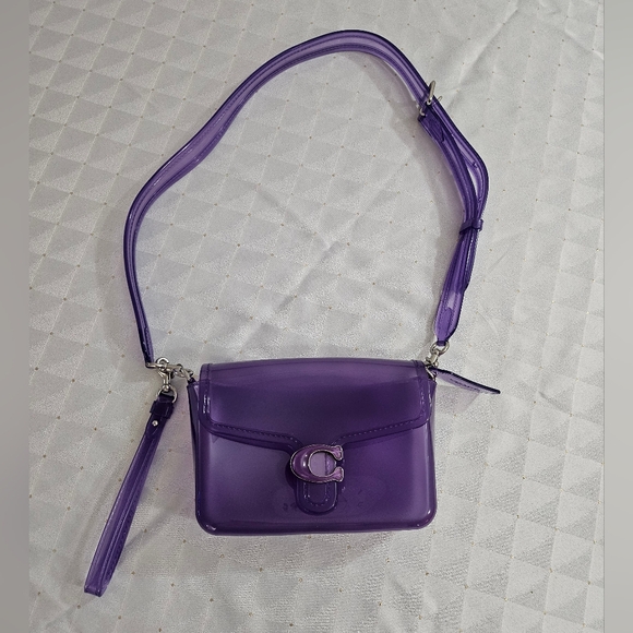 Coach Handbags - Coch Purple Jelly Purse Bag
